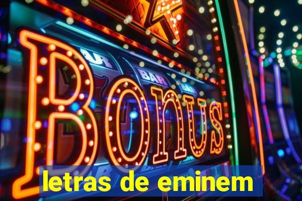 letras de eminem